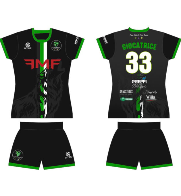 Kit Divisa da Gara Completo Nera